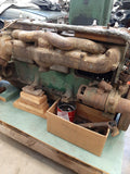 1927 Scripps F-6 marine engine with transmission. SOLD