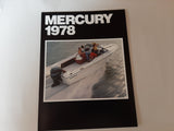1978 Mercury outboard sales brochure