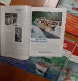 1961 Motor Boating magazines 8 issues, good condition
