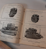 Universal Utility four marine engine instructions and service 1940's