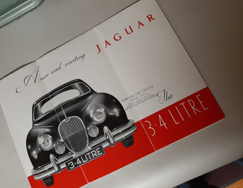 Jaguar 3.4 litre sedan