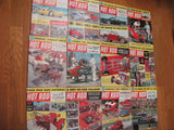 Hot Rod Magazine 1960 collection 12 issues Jan-December all in good to very good