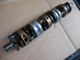 414-1188 Mark 75 Mercury crankshaft, good used as shown, with reed blocks and main