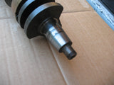 414-1188 Mark 75 Mercury crankshaft, good used as shown, with reed blocks and main