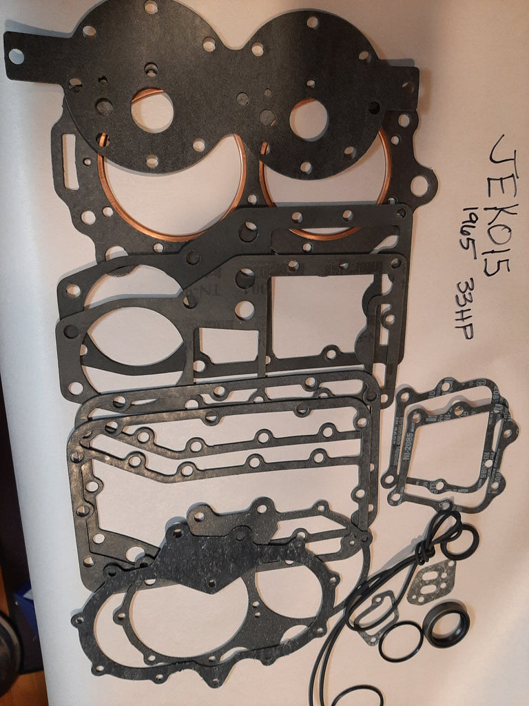 JEK015 - Johnson/Evinrude Gasket Kit 33 hp / 1965 (head gasket included)