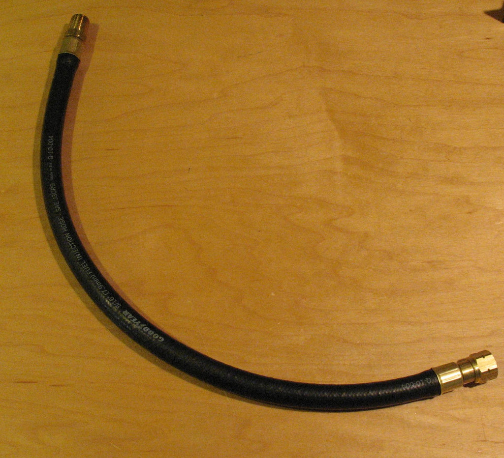 32-30176 fuel hose, adapter to fuel pump many Merc 650,800,1000,1100,1250