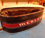 Vintage Mercury Merc 350 wrap, 1969 model. good condition one dent as shown