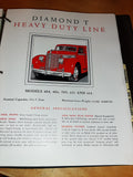 Diamond T Motor Trucks original 1940 salesman's note book rare find