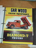 Diamond T Motor Trucks original 1940 salesman's note book rare find