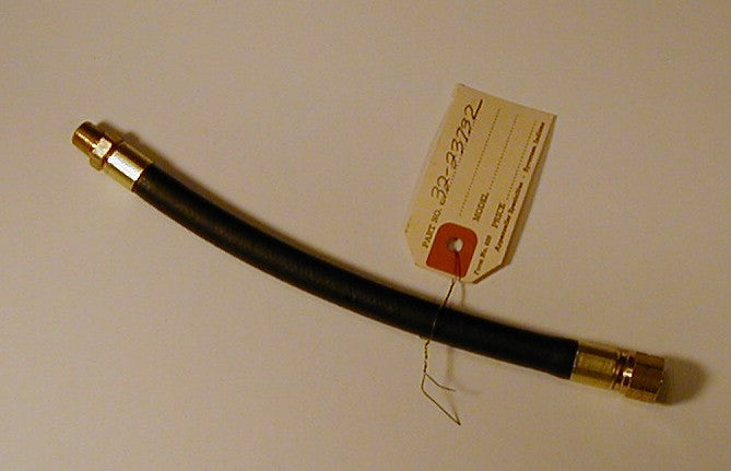32-23732 - Fuel Line pump to filter with brass fittings, Mark 25   8 5/8" OAL