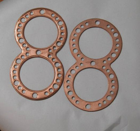 171102 - Head Gaskets (pair) (Antique) Evinrude "Big Four" 1949 and prior