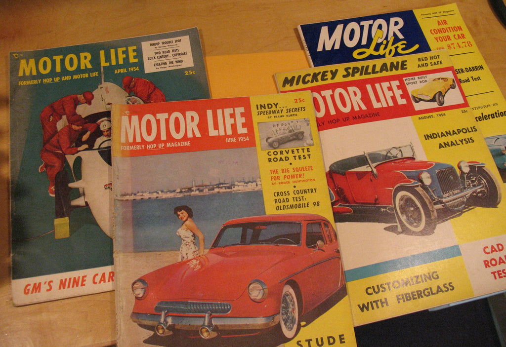 car life magazine. Condition is "Good". Shipped with USPS First Class. April 54,June 54, August 54, October 54