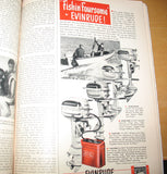 Wizard, Mercury, Evinrude advertisements in True Magazine June 1950 The Mans Magazine