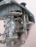Evinrude 1951-53 Fleetwin carburetor face plate and knobs as is