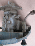 Evinrude 1951-53 Fleetwin carburetor face plate and knobs as is