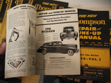 Thompson products Technical Library 1940's Repair and Tune up Manuals