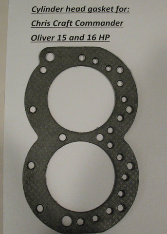 Chris Craft Commander/ Oliver 15&16 HP  outboard motor head gasket (NEW)