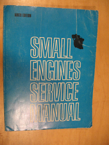 Small Engines Service Manual 9th Edition Clinton, Briggs, Tecumseh