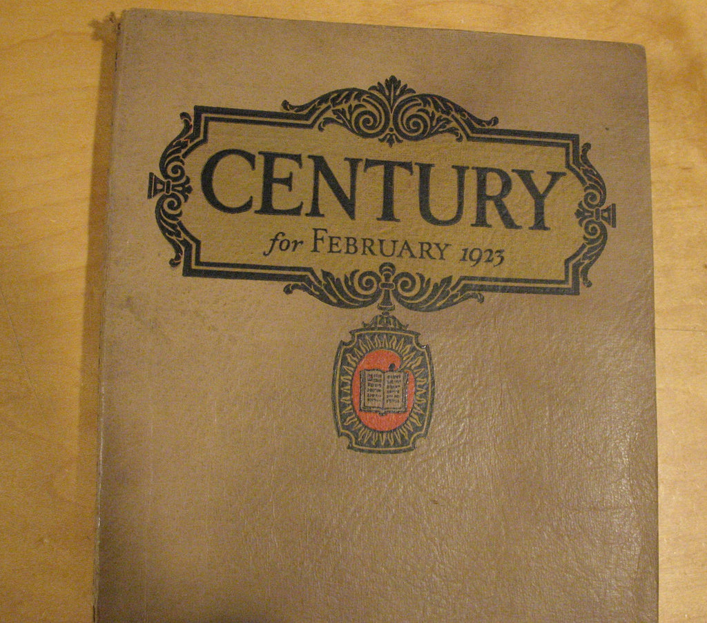 Century Magazine 1923, excellent