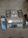 Evinrude Starflite 1958 50hp V4 Hood trim good condition as shown